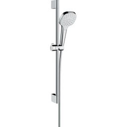 Hansgrohe Croma Select E zestaw prysznicowy ścienny biały/chrom 26584400
