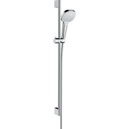 Hansgrohe Croma Select E EcoSmart zestaw prysznicowy ścienny biały/chrom 26591400