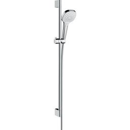 Hansgrohe Croma Select E EcoSmart zestaw prysznicowy ścienny biały/chrom 26593400