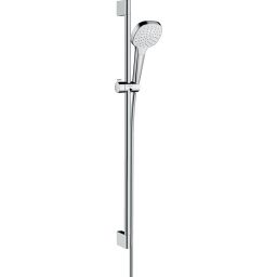 Hansgrohe Croma Select E zestaw prysznicowy ścienny biały/chrom 26594400