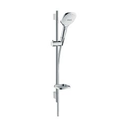 Hansgrohe Raindance Select E zestaw prysznicowy ścienny biały/chrom 26620400