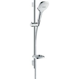 Hansgrohe Raindance Select E EcoSmart zestaw prysznicowy ścienny biały/chrom 26622400