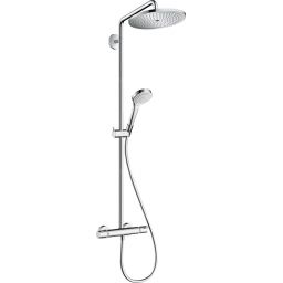Hansgrohe Croma Select S Showerpipe zestaw prysznicowy ścienny termostatyczny chrom 26790000