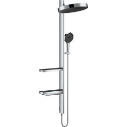 Hansgrohe Rainfinity zestaw wannowo-prysznicowy podtynkowy z deszczownicą chrom 26842000
