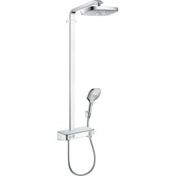 Hansgrohe Raindance Select E Showerpipe zestaw prysznicowy ścienny termostatyczny chrom 27126000