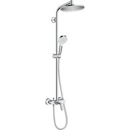 Hansgrohe Crometta S Showerpipe zestaw prysznicowy ścienny chrom 27269000
