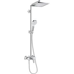 Hansgrohe Crometta E Showerpipe zestaw prysznicowy ścienny chrom 27284000