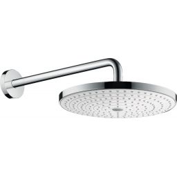 Hansgrohe Raindance Select S deszczownica 30 cm z ramieniem prysznicowym biały/chrom 27378400