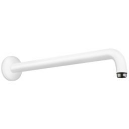 Hansgrohe ramię prysznicowe 38,9 cm ścienne biały mat 27413700