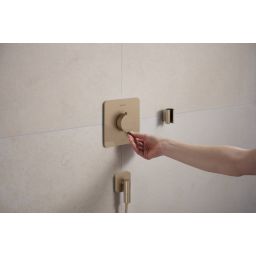 Hansgrohe Porter Fine uchwyt prysznicowy brąz szczotkowany 28885140