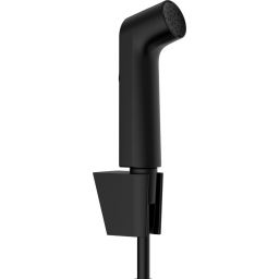 Hansgrohe Bidette zestaw słuchawki bidetowej ścienny czarny 29238670