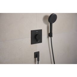 Hansgrohe Ecostat Comfort E bateria prysznicowa podtynkowa termostatyczna czarna 33710670