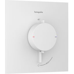 Hansgrohe Ecostat Comfort E bateria prysznicowa podtynkowa termostatyczna biała 33710700