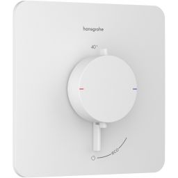 Hansgrohe Ecostat Comfort Q bateria prysznicowa podtynkowa termostatyczna biała 33712700