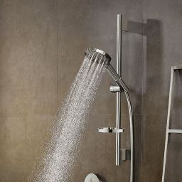 Hansgrohe Raindance Select S PowderRain zestaw prysznicowy z drążkiem 120 3jet P chrom 27654000
