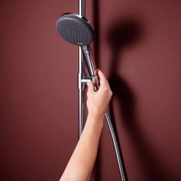 Hansgrohe Raindance Alive S Puro zestaw prysznicowy ścienny termostatyczny z deszczownicą chrom 24592000