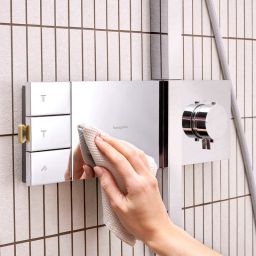 Hansgrohe Raindance Alive S zestaw prysznicowy ścienny termostatyczny z deszczownicą chrom 24595000