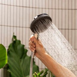 Hansgrohe Raindance Alive Select S EcoSmart zestaw prysznicowy ścienny chrom 24600000