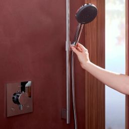 Hansgrohe Raindance Alive Select S EcoSmart zestaw prysznicowy ścienny chrom 24602000