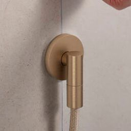 Hansgrohe FixFit Fine S przyłącze kątowe brąz szczotkowany 28882140