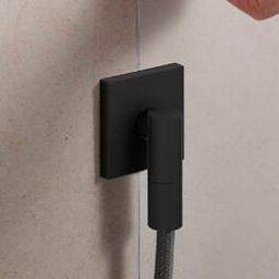 Hansgrohe FixFit Fine E przyłącze kątowe czarny 28883670
