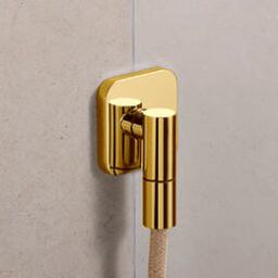 Hansgrohe FixFit Fine Q przyłącze kątowe złoty optyczny polerowany 28884990