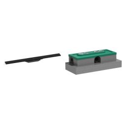 Zestaw Hansgrohe Raindrain Flex odpływ liniowy 80 cm czarny mat (56044670, 01000180)