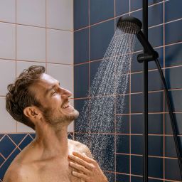 Hansgrohe Activera Select S zestaw prysznicowy ścienny czarny 28050670