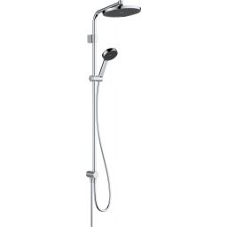 Hansgrohe Activera S zestaw prysznicowy ścienny z deszczownicą chrom 28074000