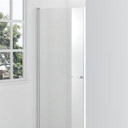 Hagser Gabi drzwi prysznicowe 80 cm jednoczęściowe uchylne chrom błyszczący/szkło przezroczyste HGR11000021