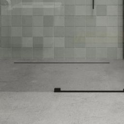 Hagser Iris Slim odpływ prysznicowy liniowy 60 cm ruszt odwracalny czarny mat HGR16000030