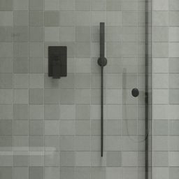 Hagser Ulva bateria wannowo-prysznicowa podtynkowa komplet czarny mat HGR13000034