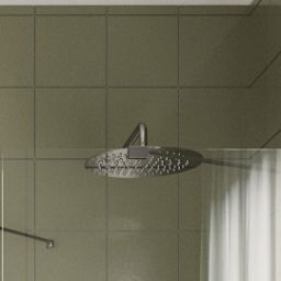 Hagser Karin ramię deszczownicy 40 cm okrągłe chrom HGR14000037