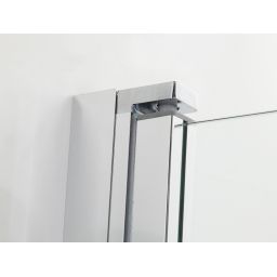 Hagser Amelia kabina prysznicowa 90x90 cm kwadratowa chrom/szkło przezroczyste HGR13000020