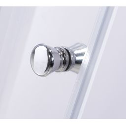 Hagser Amelia kabina prysznicowa 90x90 cm kwadratowa chrom/szkło przezroczyste HGR13000020