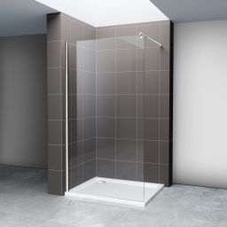 Hagser Bertina Walk-In ścianka prysznicowa 120 cm chrom/szkło przezroczyste HGR17000022