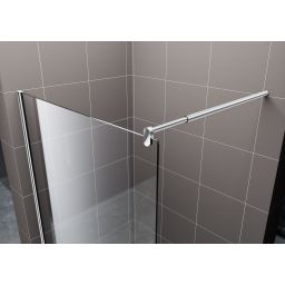Hagser Bertina Walk-In ścianka prysznicowa 120 cm chrom/szkło przezroczyste HGR17000022
