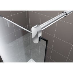 Hagser Bertina Walk-In ścianka prysznicowa 120 cm chrom/szkło przezroczyste HGR17000022