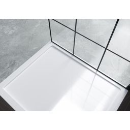 Hagser Agatha Walk-In ścianka prysznicowa 110 cm czarny mat/szkło przezroczyste HGR12000022