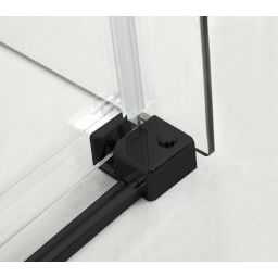 Hagser Frida kabina prysznicowa 90x120 cm prostokątna czarny mat/szkło przezroczyste HGR19000020