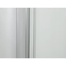 Hagser Ava drzwi prysznicowe 120 cm dwuczęściowe przesuwne chrom błyszczący/szkło przezroczyste HGR30000021