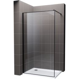 Hagser Hawisa Walk-In ścianka prysznicowa 90 cm czarny mat/szkło przezroczyste HGR50000022