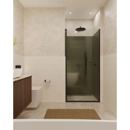 Hagser Lisa bateria prysznicowa ścienna czarny mat HGR40000033