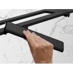 Hüppe Select+ Wipper ściągaczka do wody black edition SL2501123