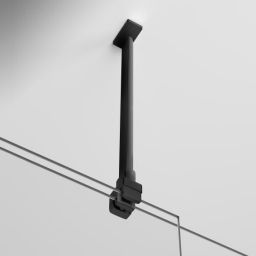 Hüppe Xtensa wspornik pionowy black edition XT1606123