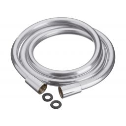 Invena wąż prysznicowy 150 cm z tworzywa SIlver AW-31-150