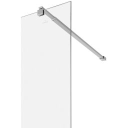 Invena ścianka prysznicowa walk-in 110 cm chrom połysk/szkło przezroczyste AK-32-112