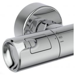 Ideal Standard Ceratherm zestaw prysznicowy ścienny termostatyczny z deszczownicą chrom A7565AA