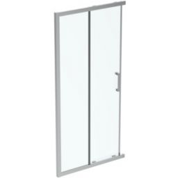 Ideal Standard Connect 2 drzwi prysznicowe cm rozsuwane srebrny szczotkowany/szkło przezroczyste K9262EO