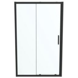 Ideal Standard Connect 2 drzwi prysznicowe 120 cm rozsuwane czarny mat/szkło przezroczyste K9277V3